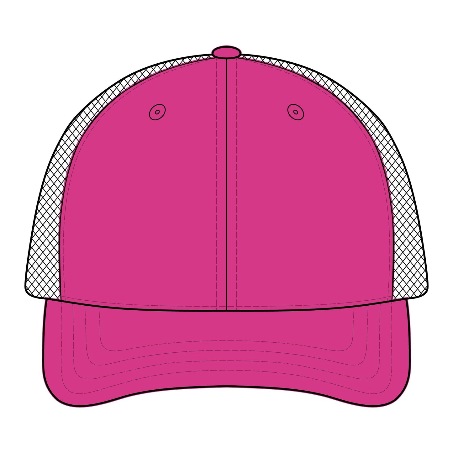 Not On My Watch - Pink Mesh Trucker