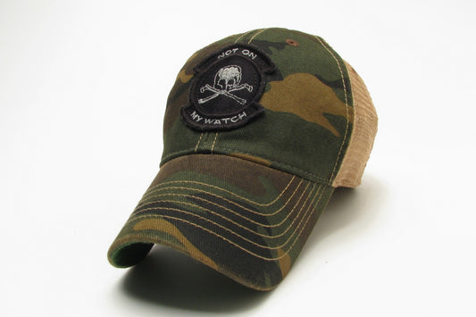 Not On My Watch - Camo Trucker Hat