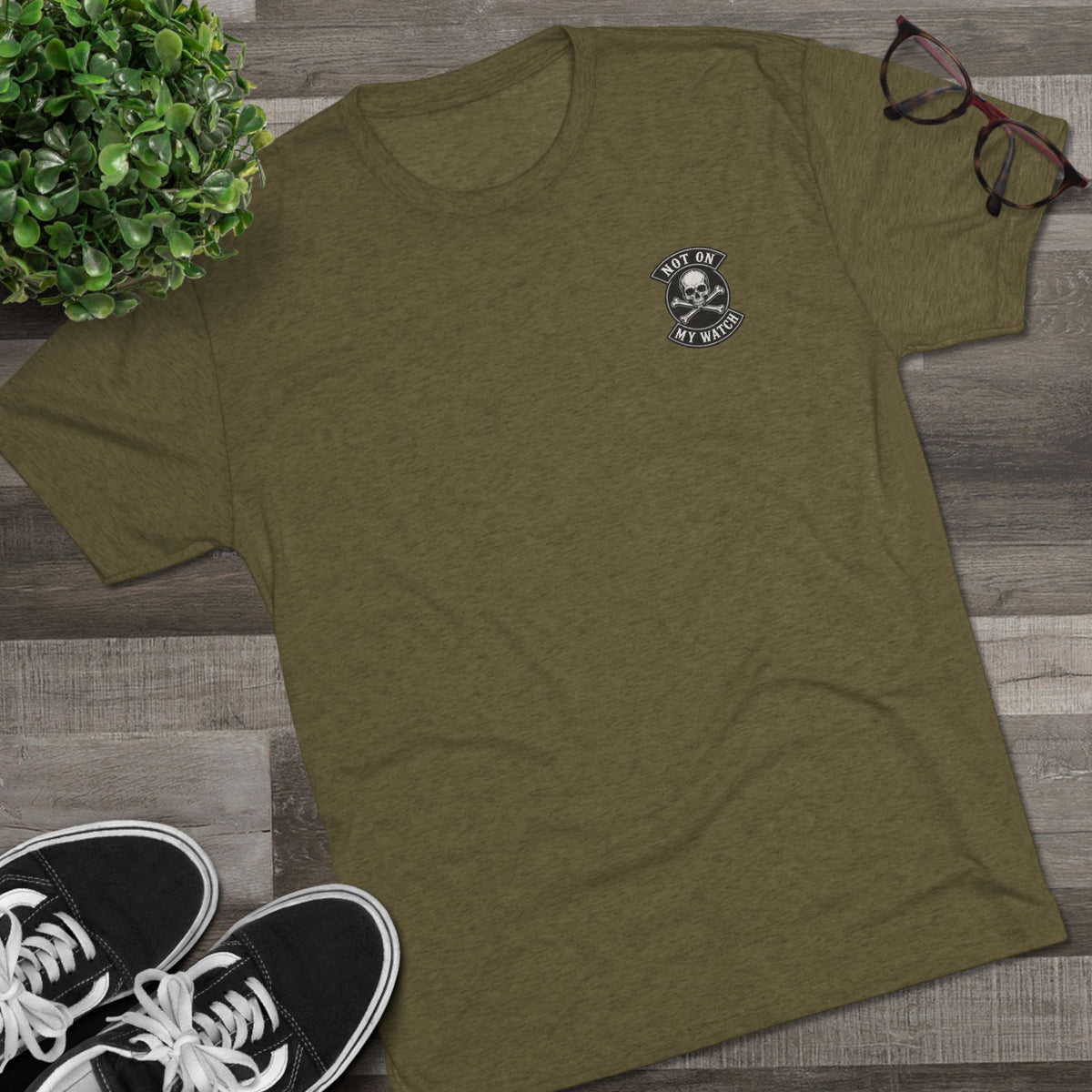 Not On My Watch — Tri-Blend T-Shirt