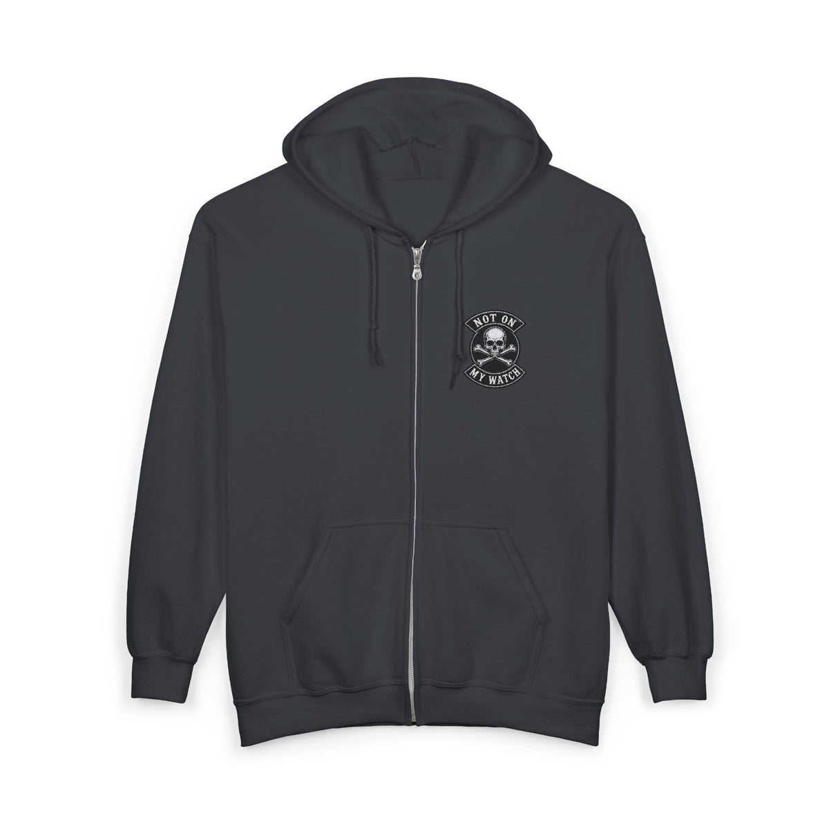 Zip Hoodie — Not On My Watch - OG Logo