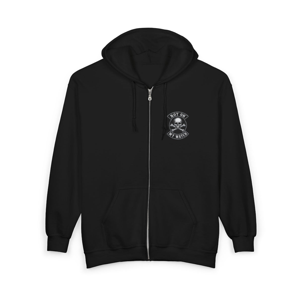 Zip Hoodie — Not On My Watch - OG Logo
