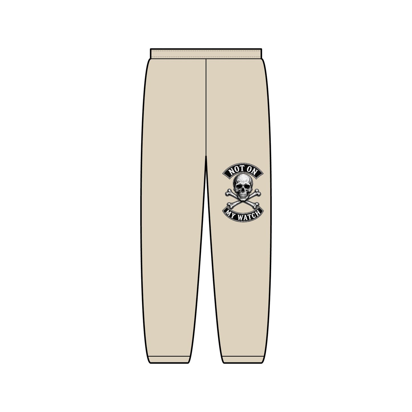Not On My Watch - Black Sweatpants