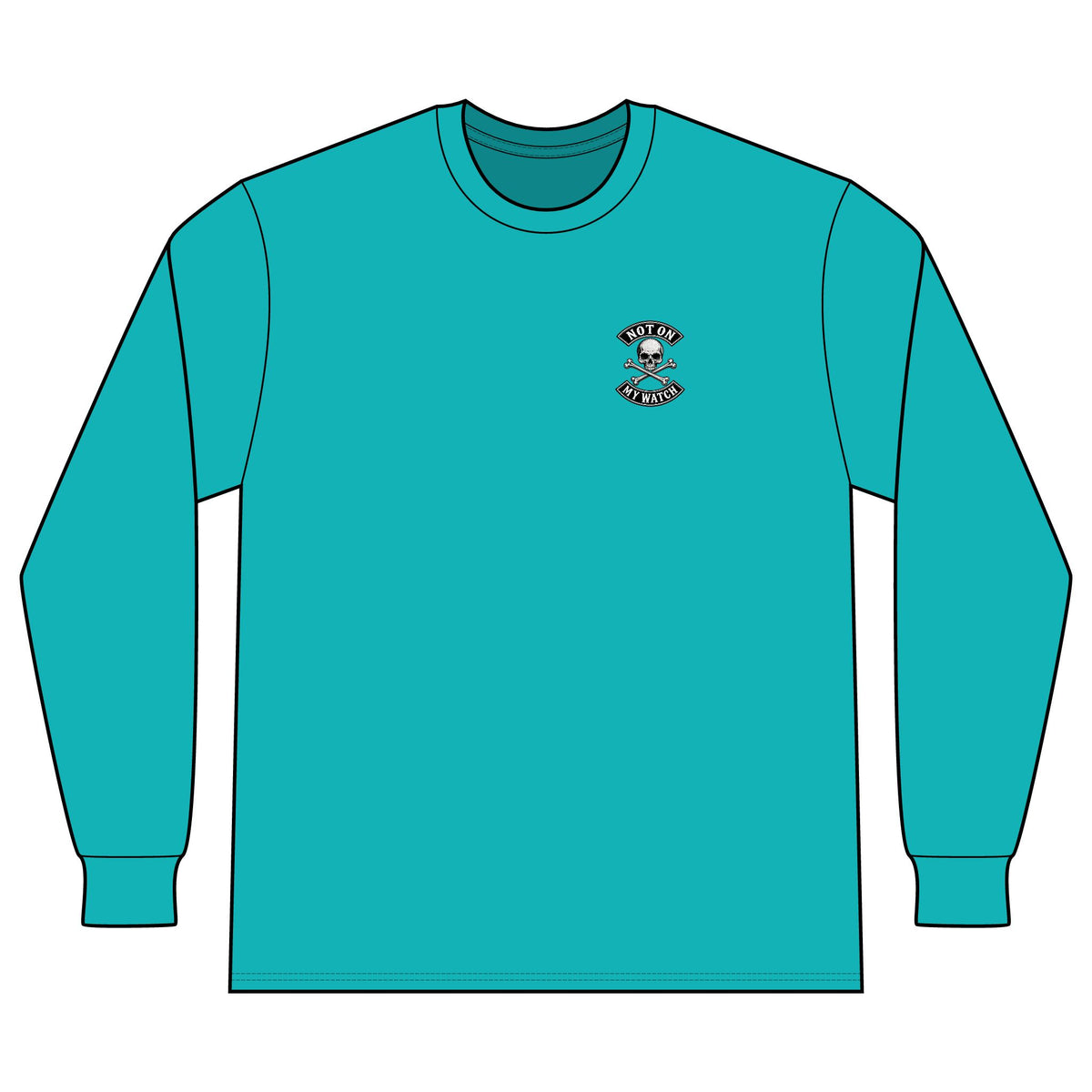 Realize The Fighter Within - Not On My Watch - Long Sleeve Tee