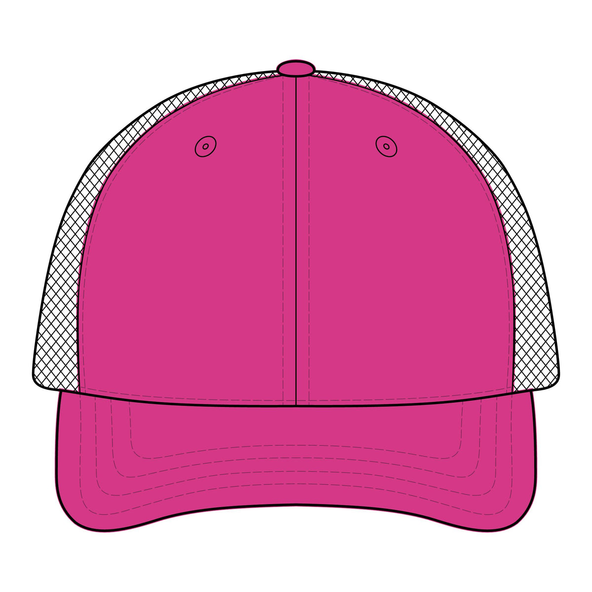 Not On My Watch - Pink Mesh Trucker