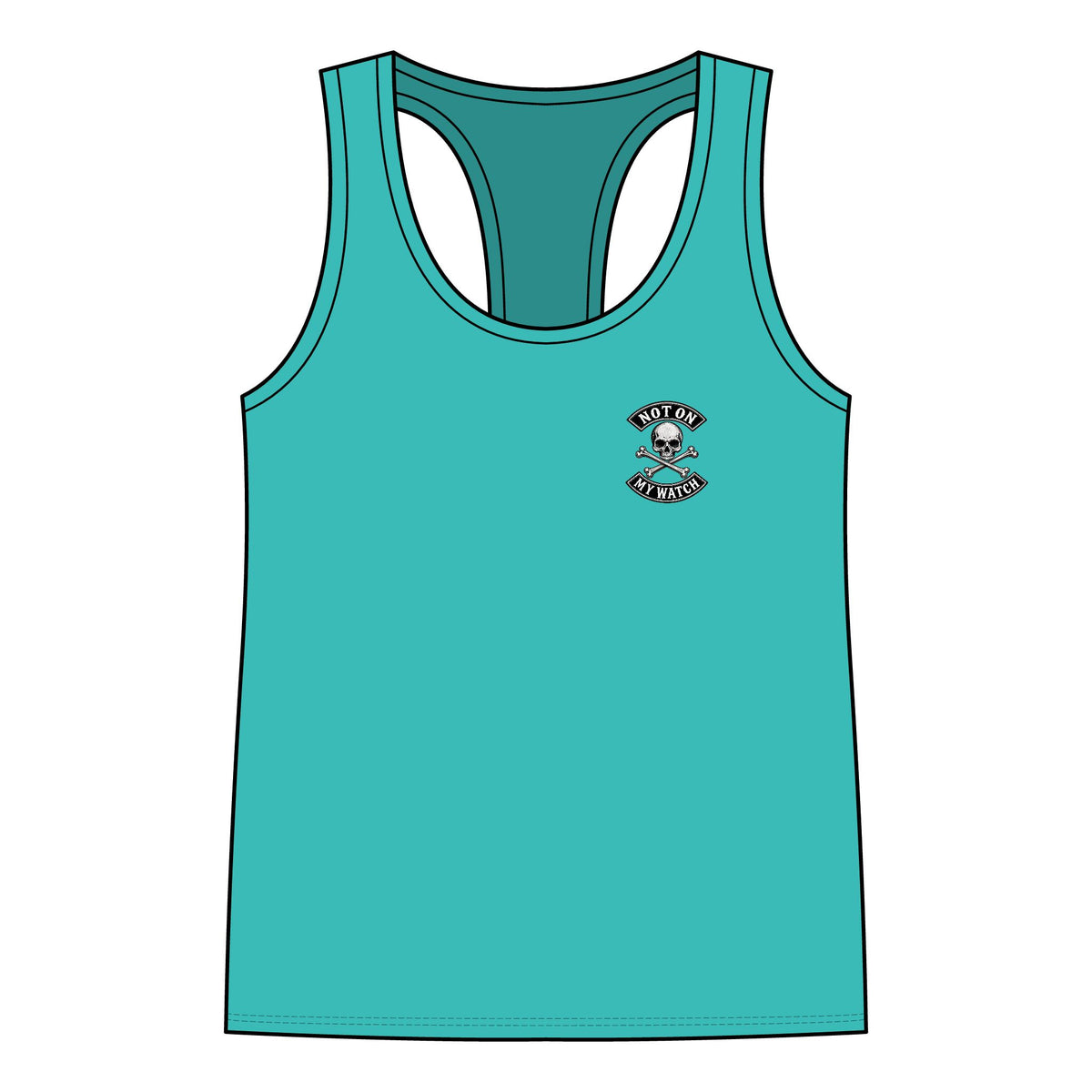 "Realize the Fighter Within" - Not On My Watch - Fitness Tank Top